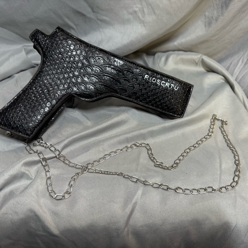 Black Clutch with Chain 1-5